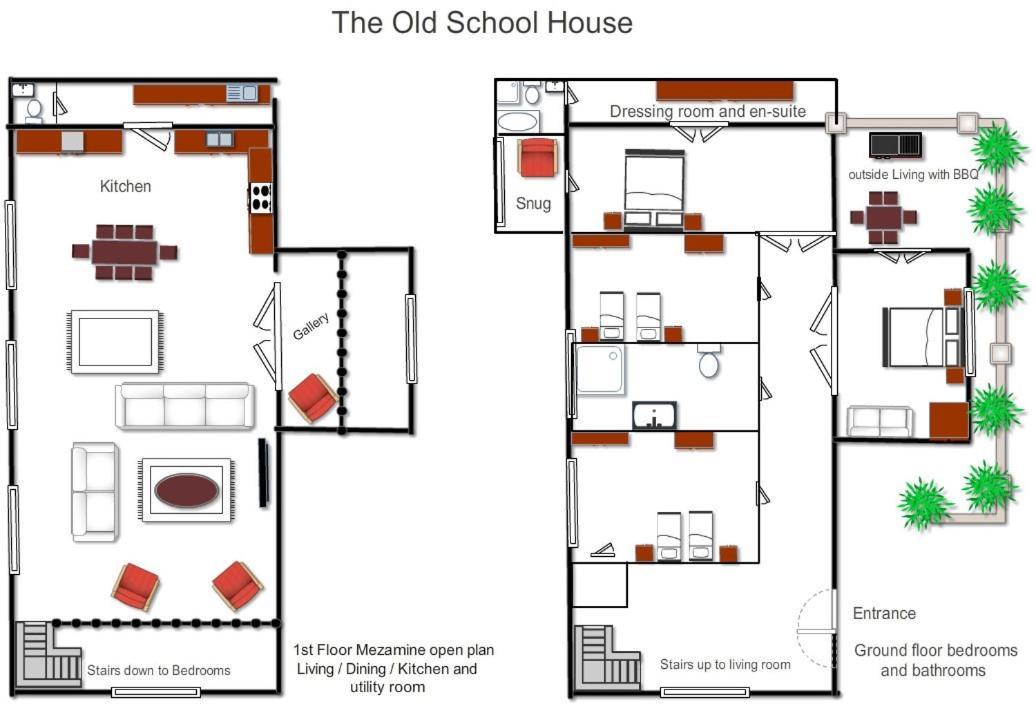 Vila Old School House Bury St. Edmunds Exteriér fotografie